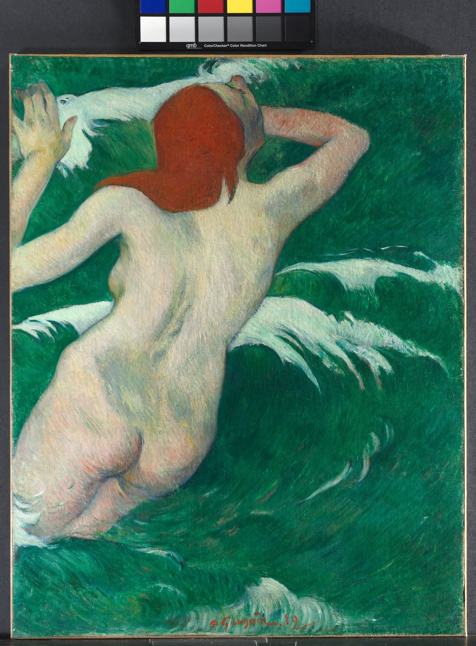 In den Wellen, 1889 von Paul Gauguin