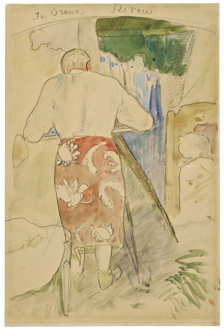 Ja Orana Ritou, ca. 1891-94 von Paul Gauguin