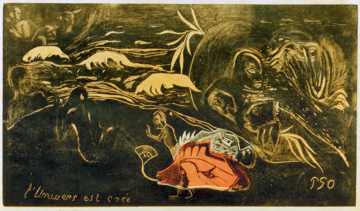 L’Univers est créé von Paul Gauguin