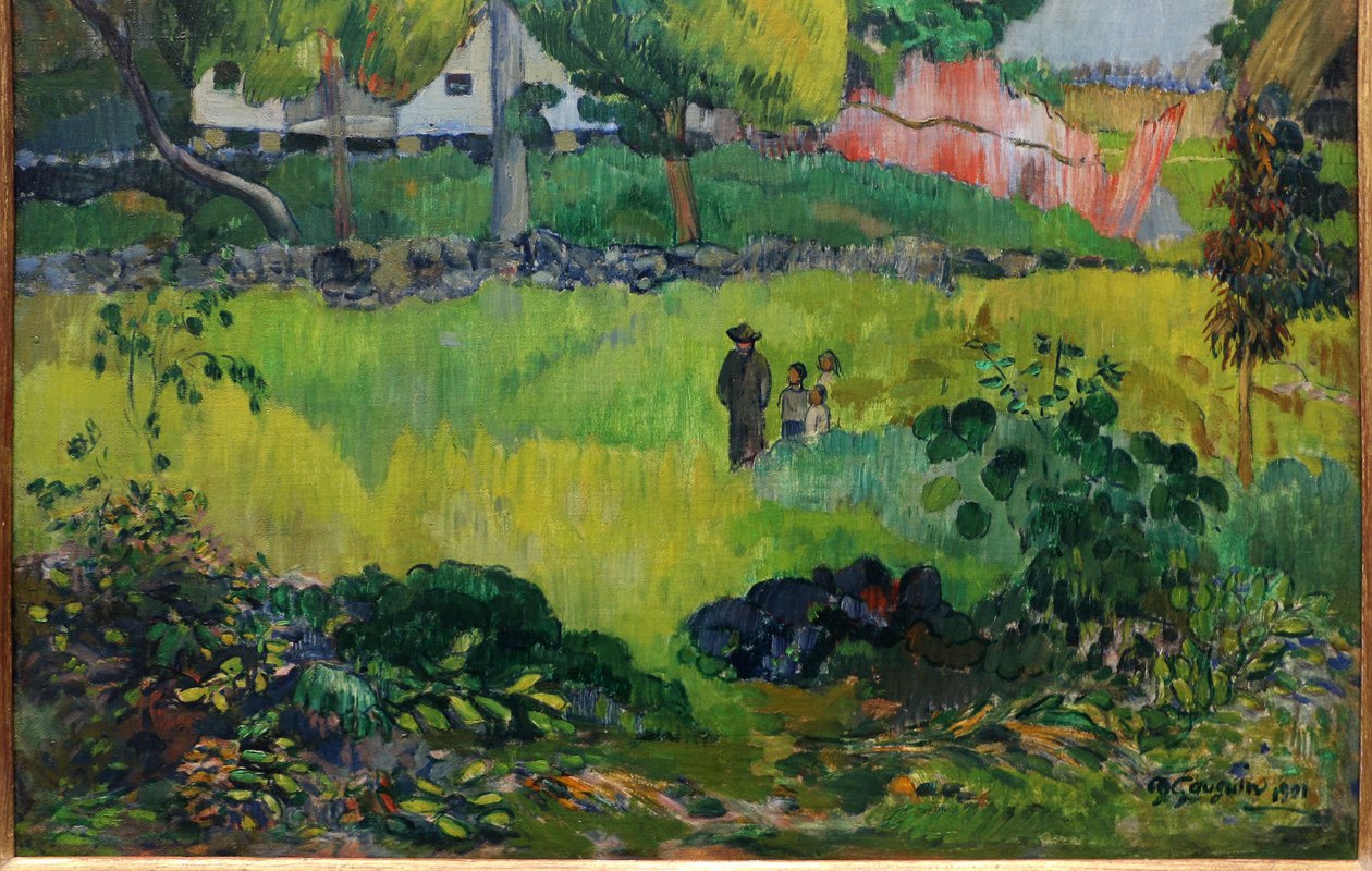 Landschaft von Paul Gauguin