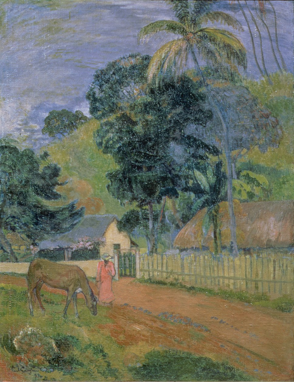 Landschaft von Paul Gauguin