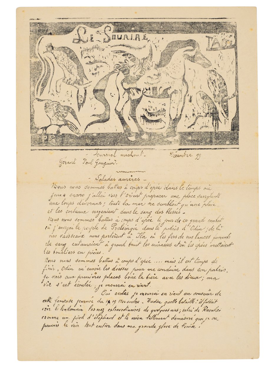 Das Lächeln von Paul Gauguin
