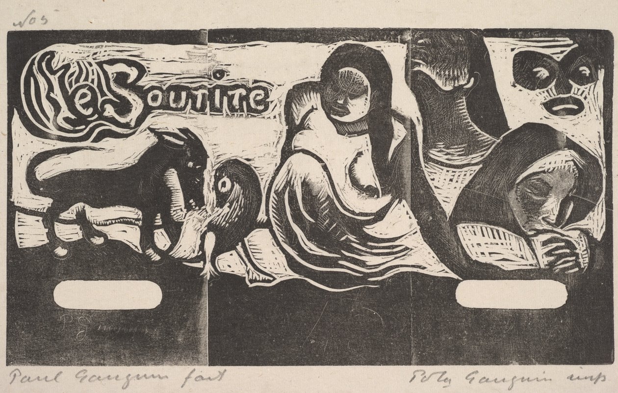 Das Lächeln, 1899 von Paul Gauguin
