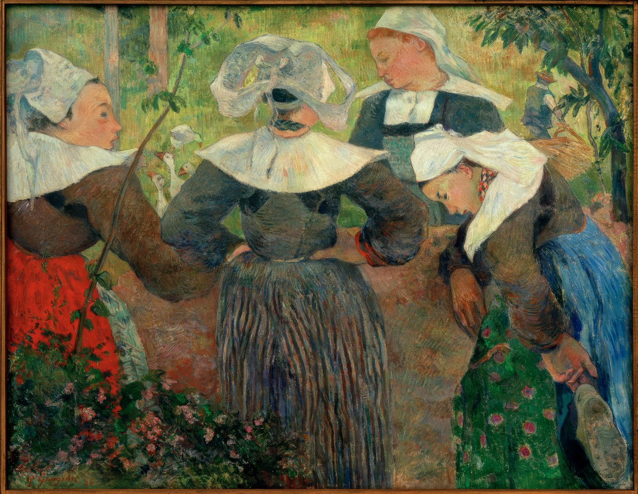 Die vier Bretoninnen von Paul Gauguin