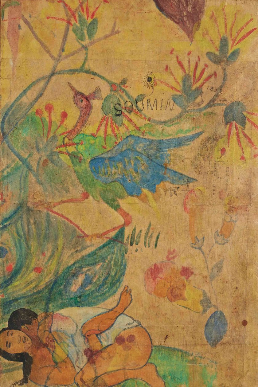 Der blaue Ibis von Paul Gauguin