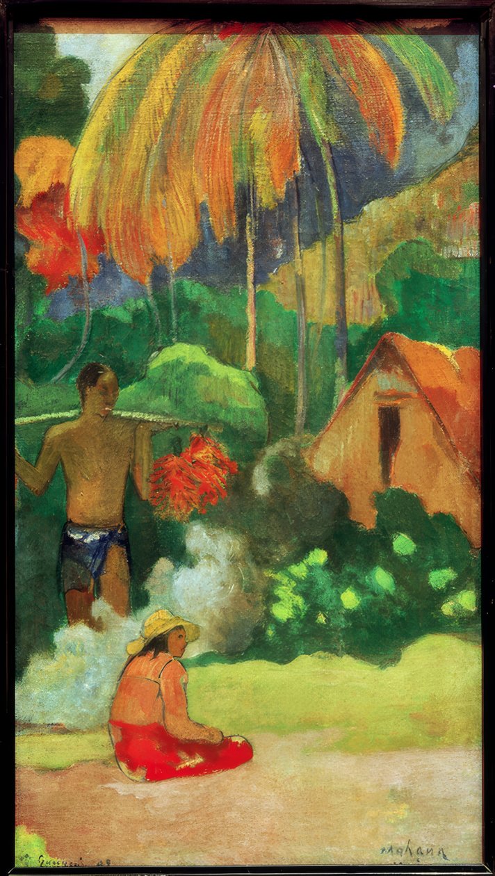 Mahana maa II von Paul Gauguin