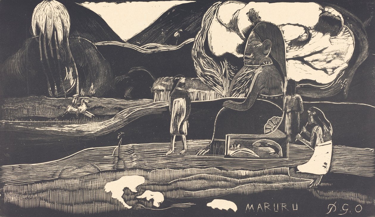 Maruru Danke von Paul Gauguin