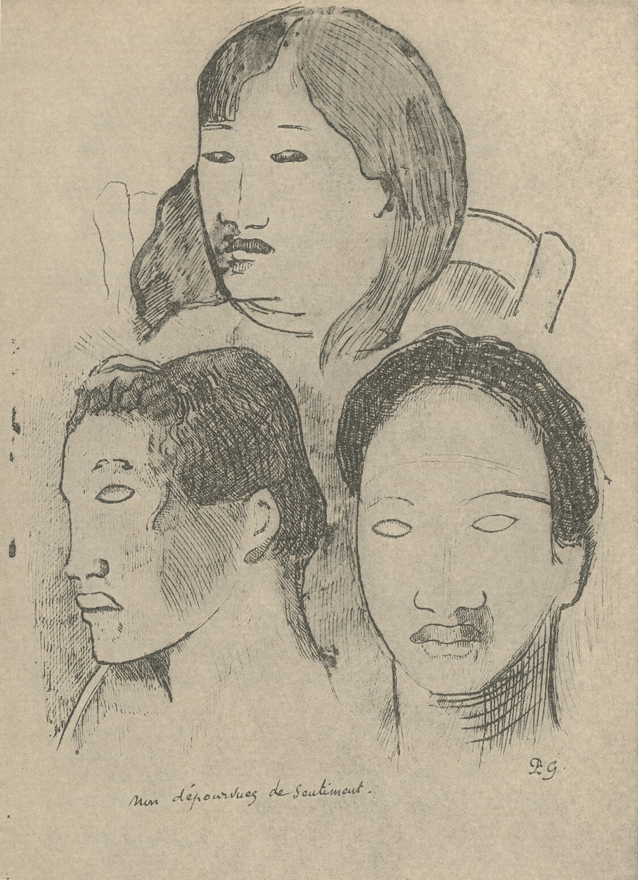 Nicht ohne Gefühl von Paul Gauguin