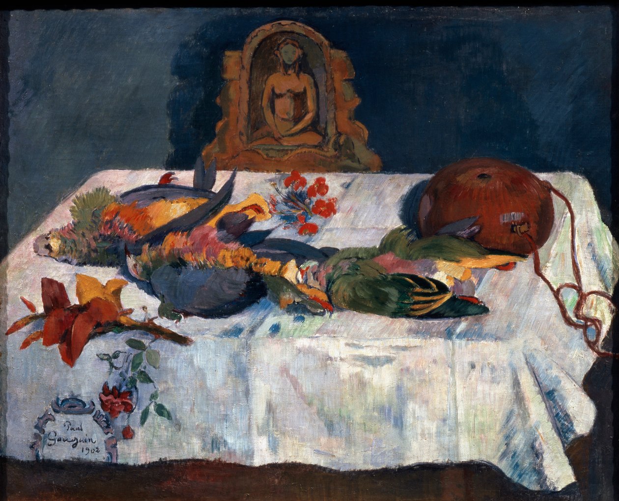 Stillleben mit Papageien, 1902 von Paul Gauguin