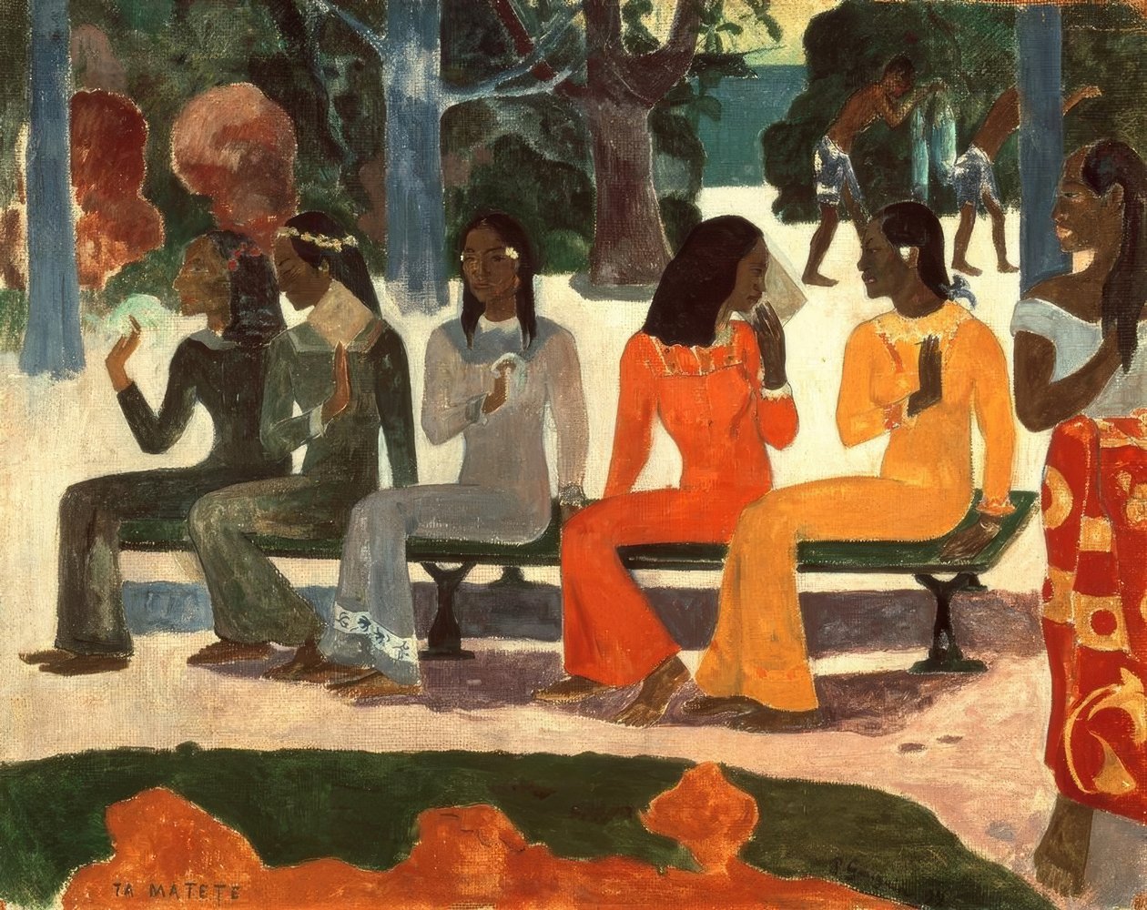 Ta Matete von Paul Gauguin