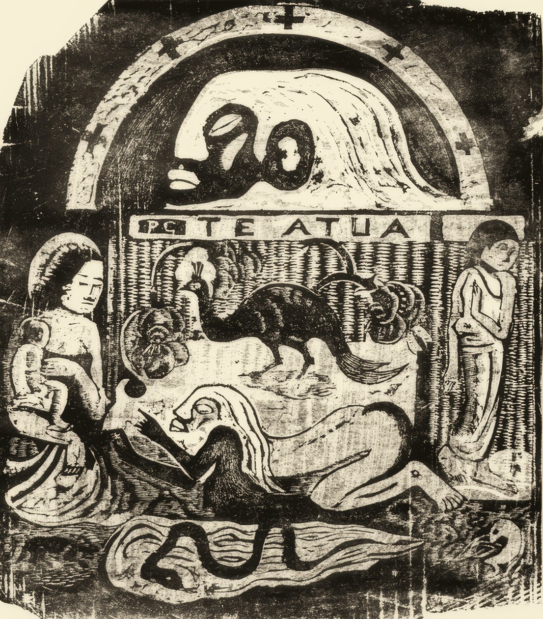 Te Atua von Paul Gauguin