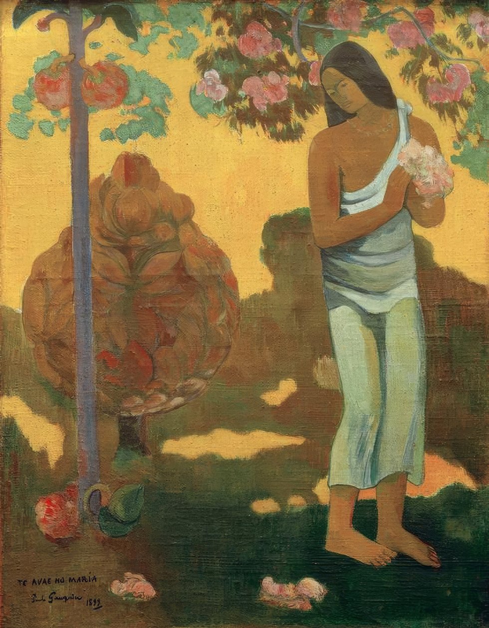 Te avae no Maria von Paul Gauguin
