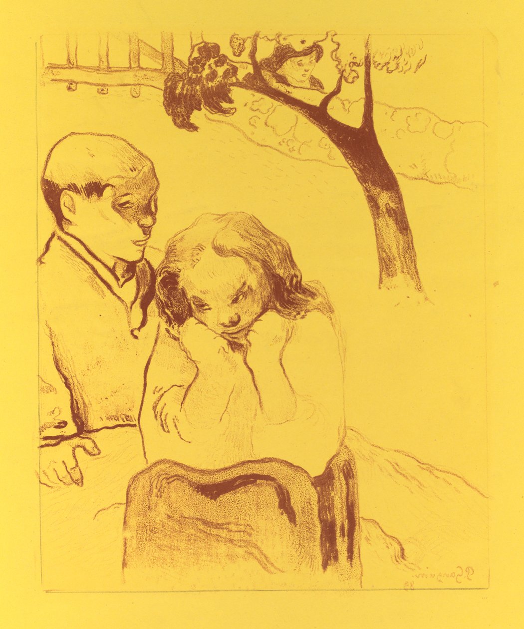 Volpini-Suite: Menschliches Elend (Misères Humaines) von Paul Gauguin