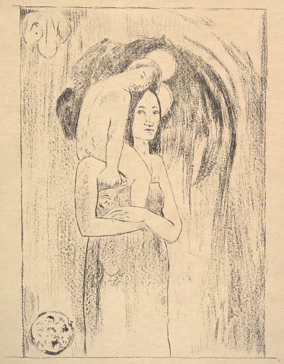 Ia Orana Maria, 1894-1895 von Paul Gauguin