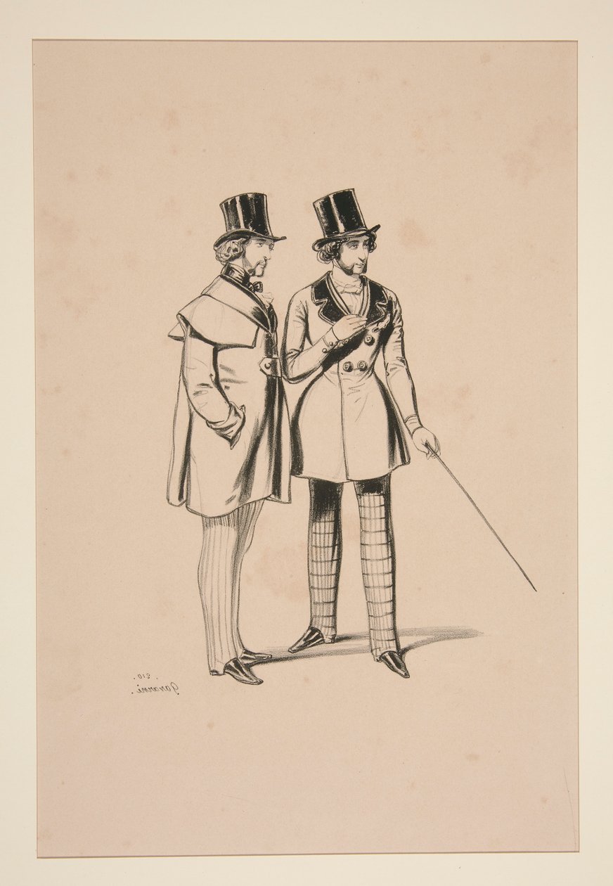 (?) (MODES.) von Paul Gavarni