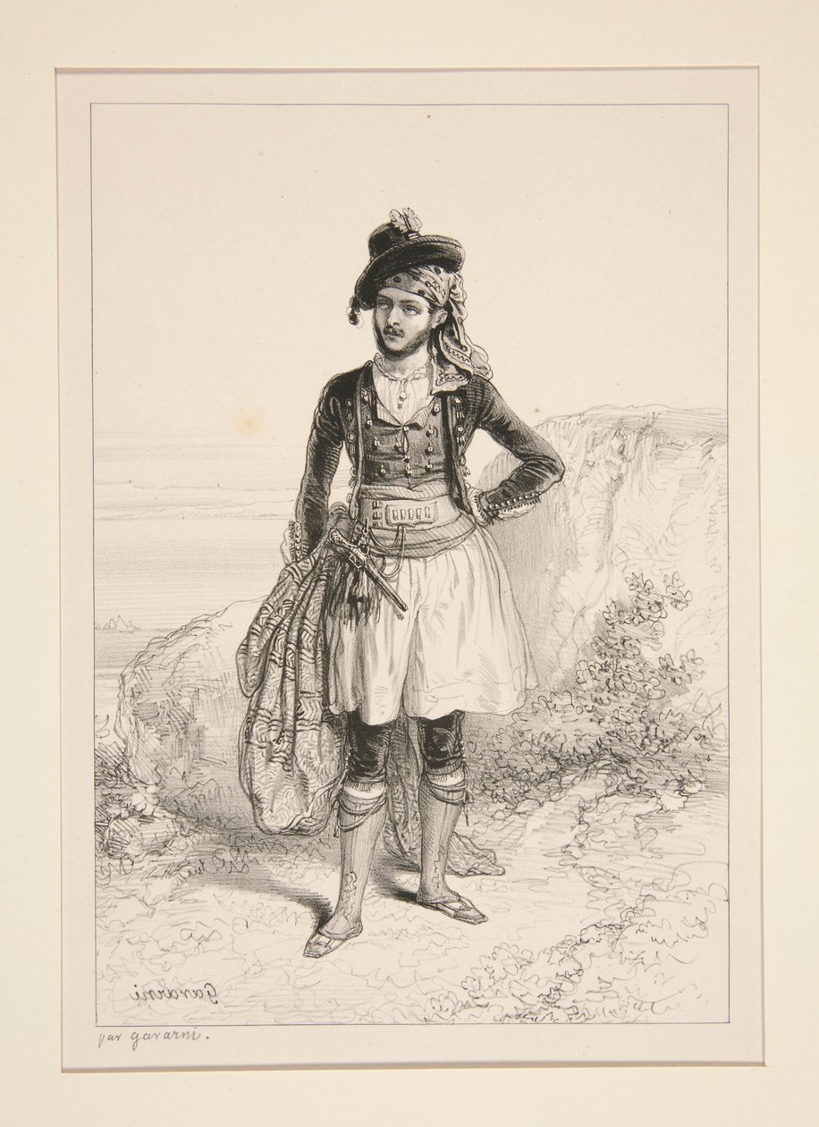 (Spanischer Schmuggler) von Paul Gavarni