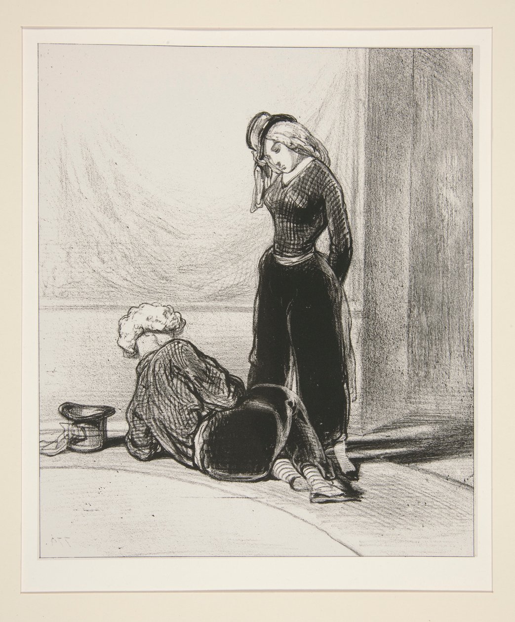 (EN DEBARDEURS.) von Paul Gavarni