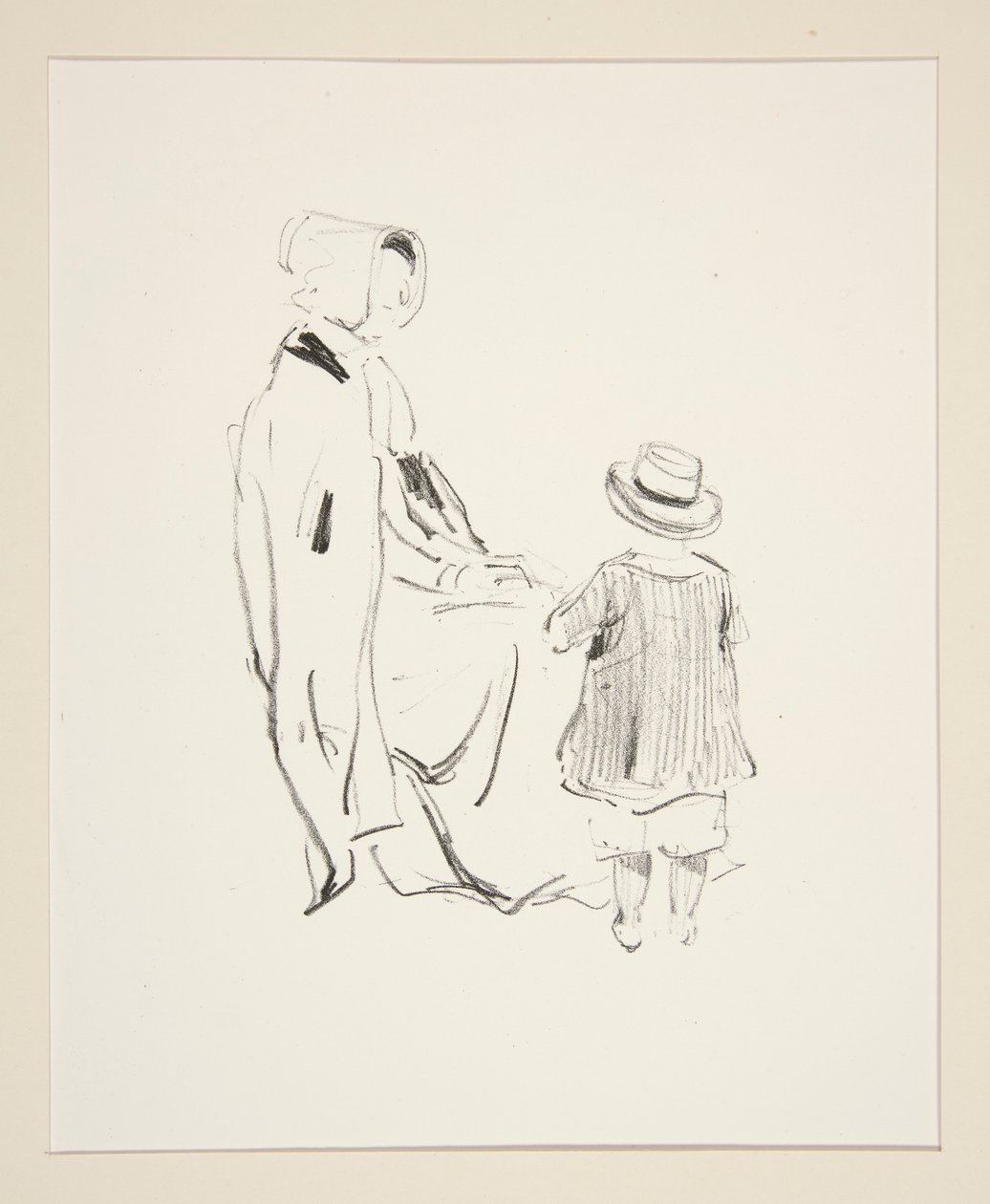 (Die Mutter und das Kind) von Paul Gavarni