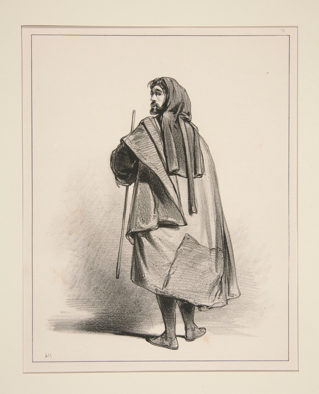 1300. Händler von Paris von Paul Gavarni