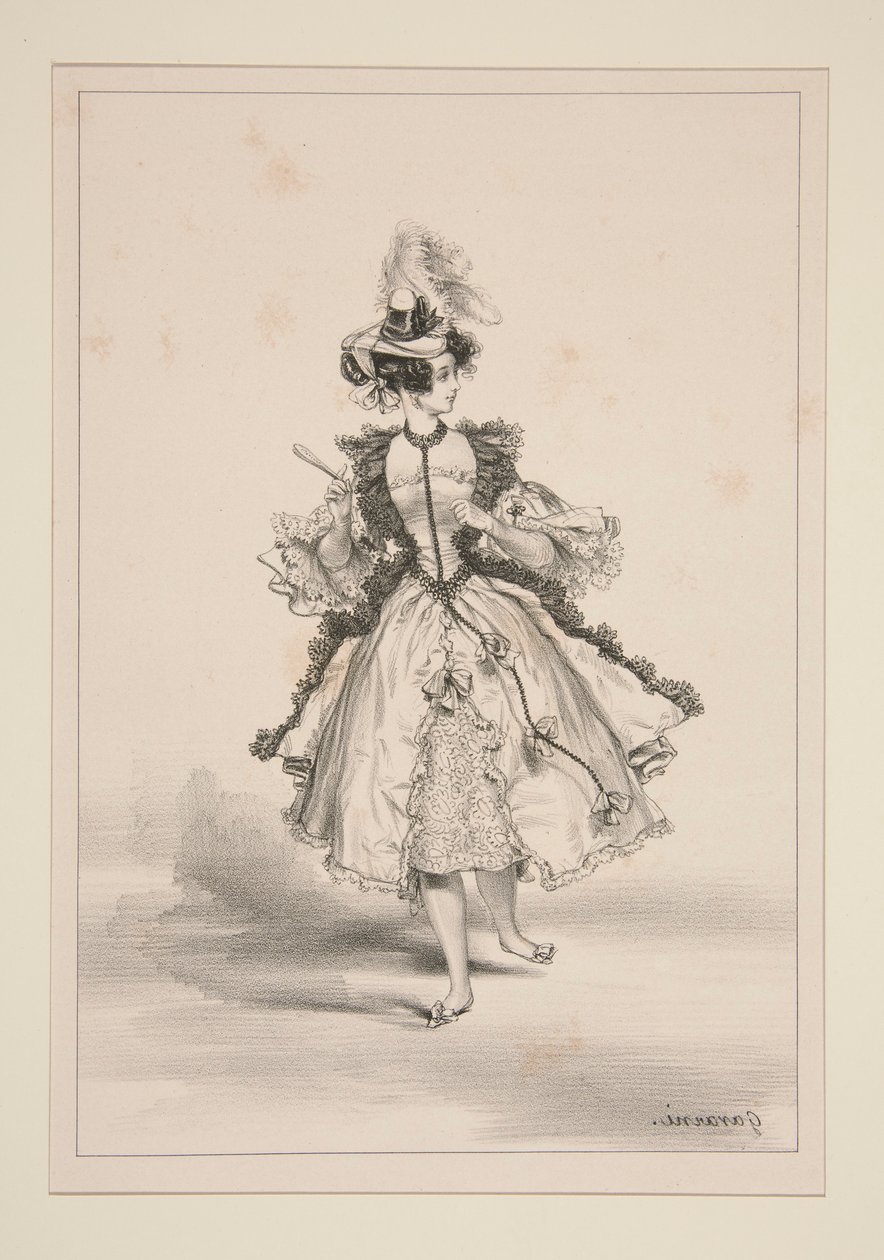 ANDALOUSE von Paul Gavarni