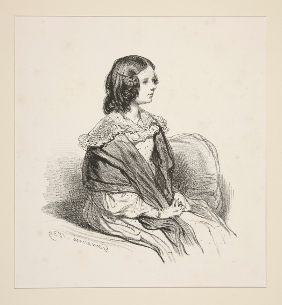 Anonym von Paul Gavarni