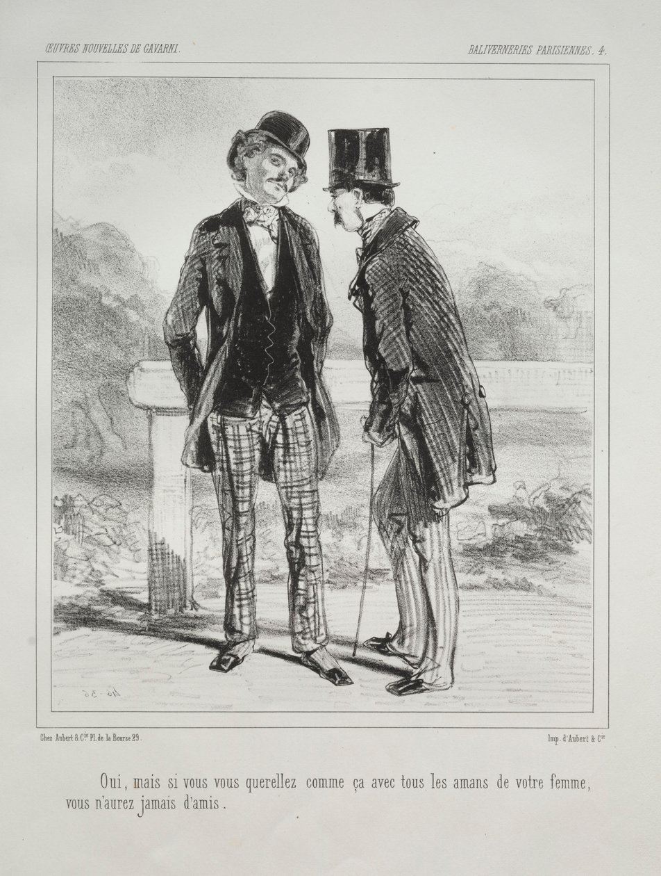 Baliverneries Parisiennes von Paul Gavarni