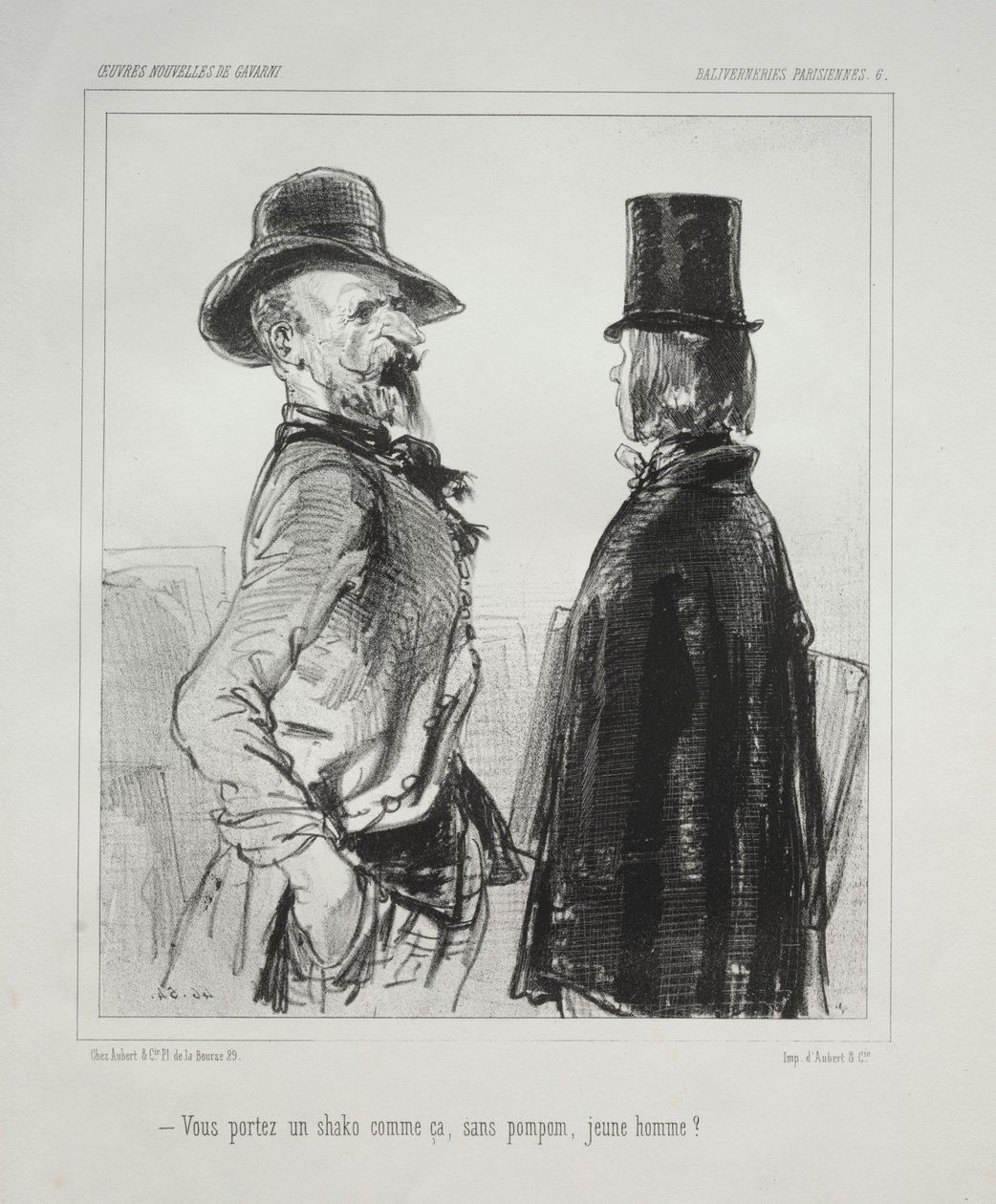 Pariser Albernheiten von Paul Gavarni