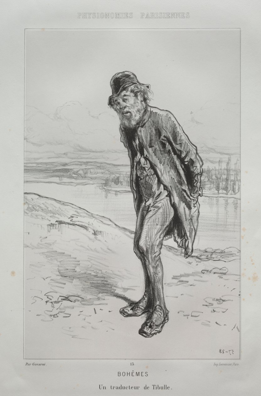 Bohèmiens von Paul Gavarni