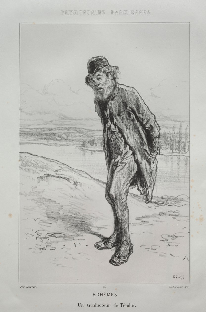 Bohèmes von Paul Gavarni