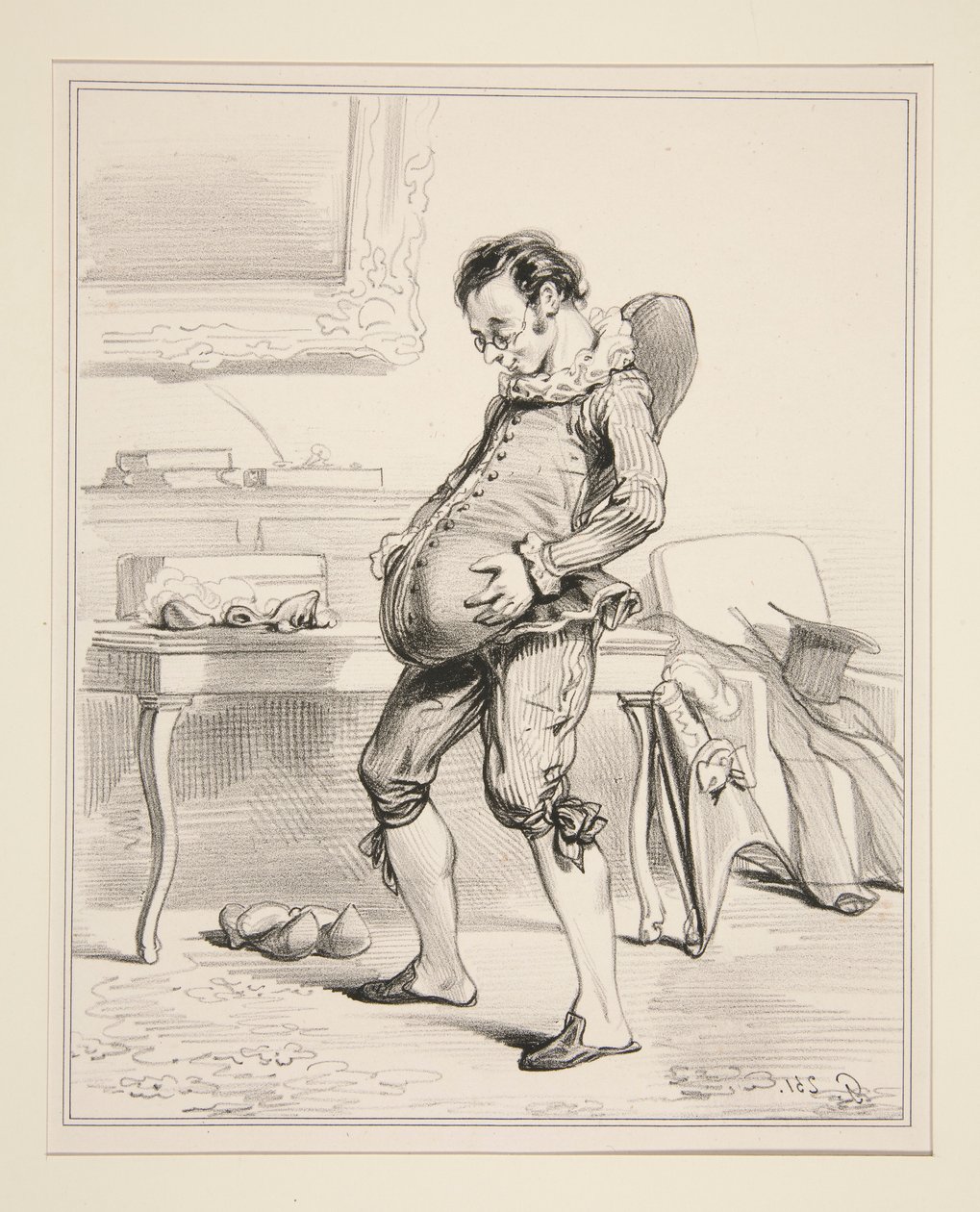 Bosse de la Gaite von Paul Gavarni