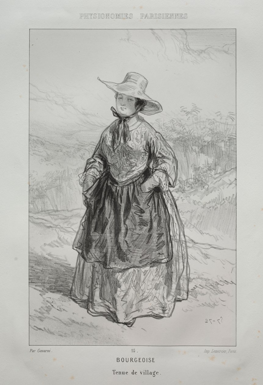 Bürgerliche von Paul Gavarni