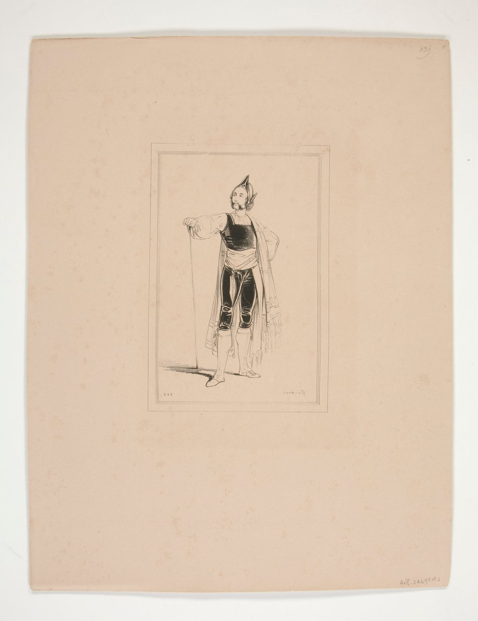 Kastilier von Paul Gavarni