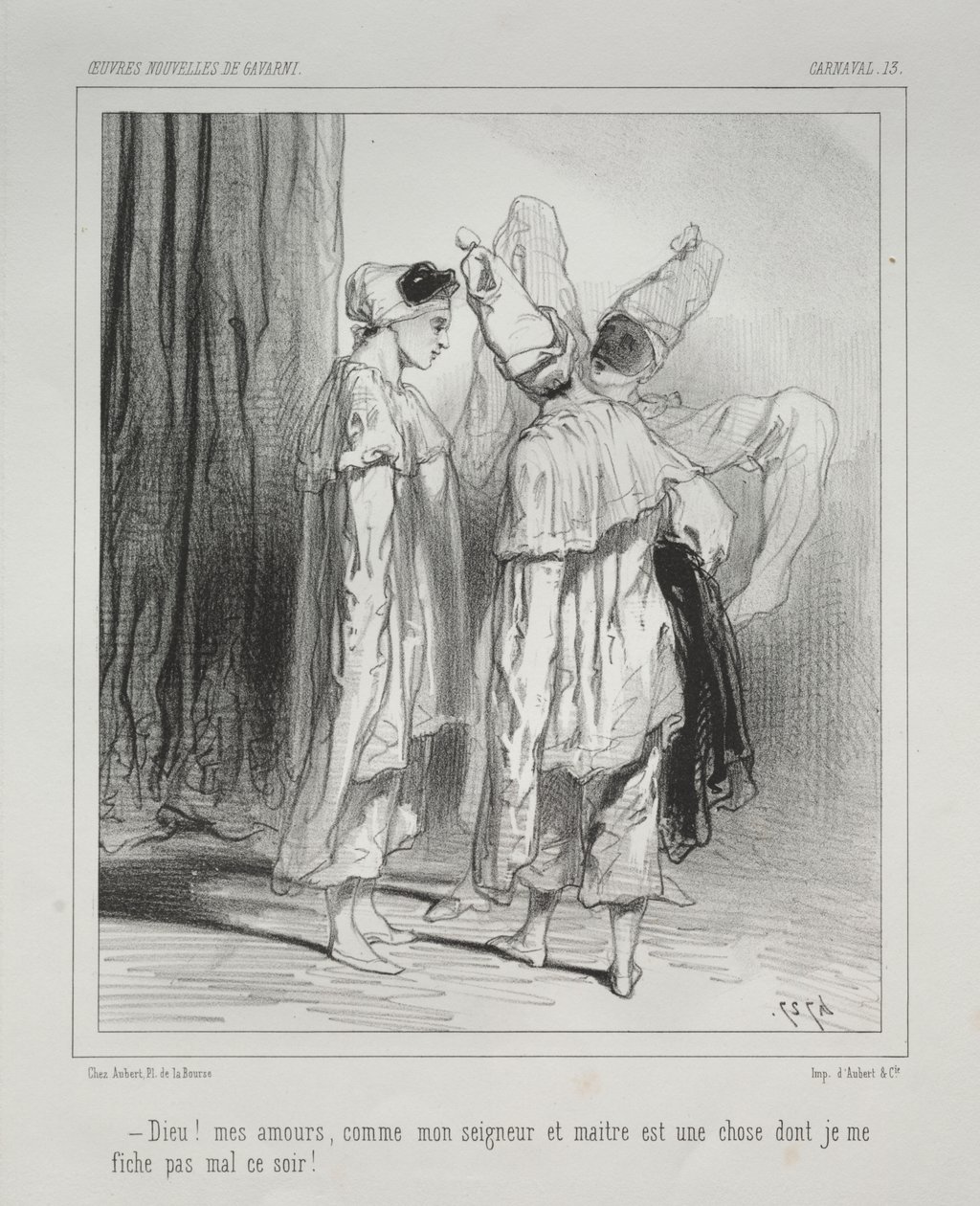 Karneval von Paul Gavarni