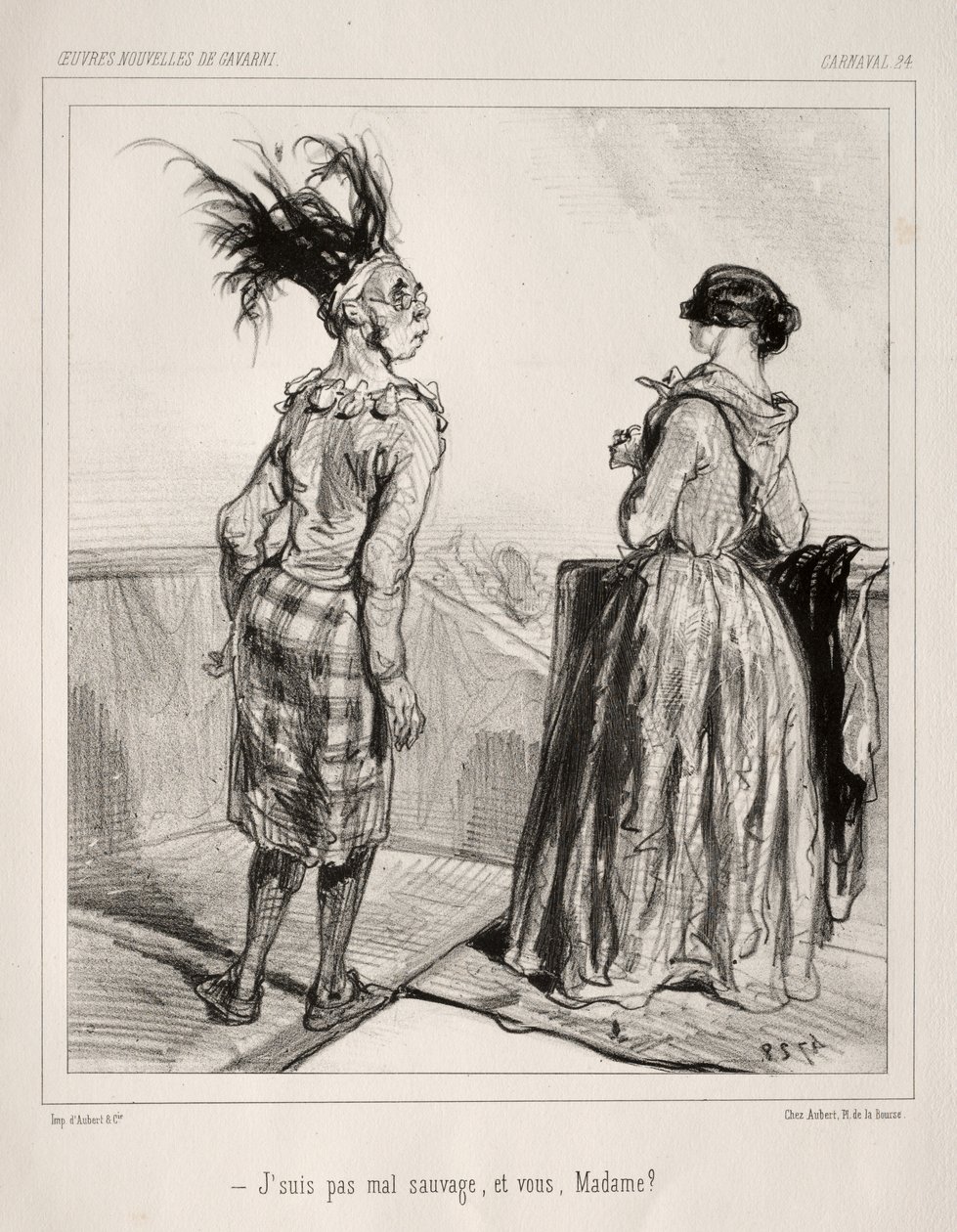 Karneval von Paul Gavarni