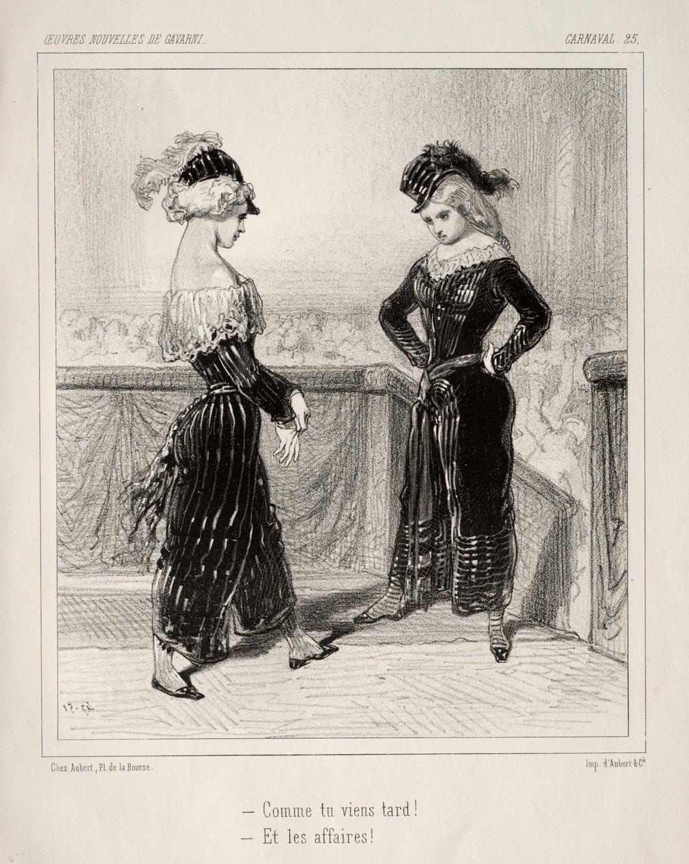 Karneval von Paul Gavarni