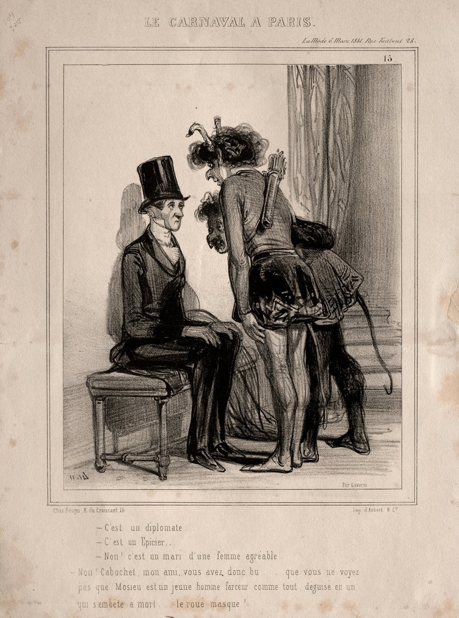 Karneval von Paul Gavarni