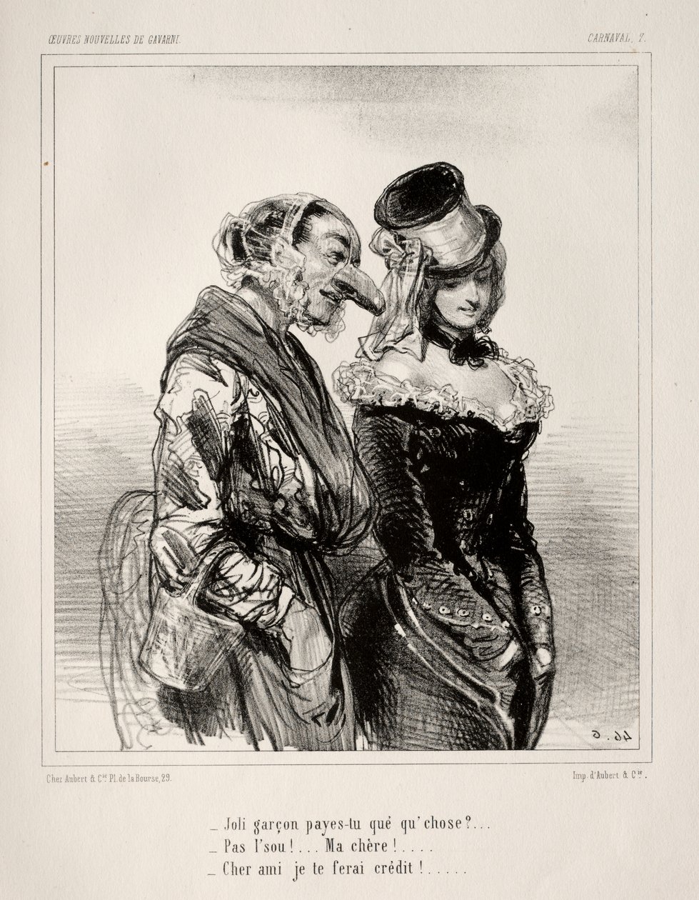 Karneval von Paul Gavarni
