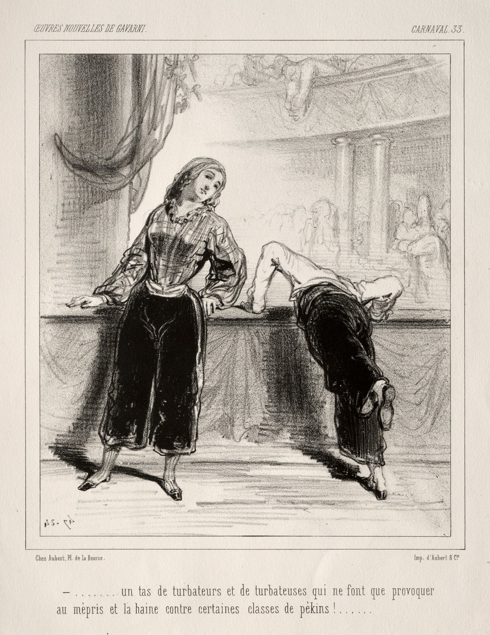 Karneval von Paul Gavarni