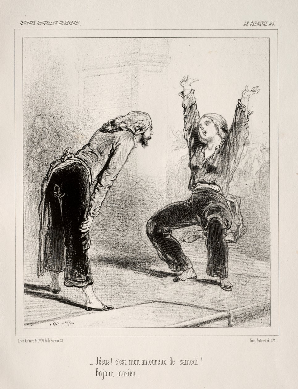 Karneval von Paul Gavarni