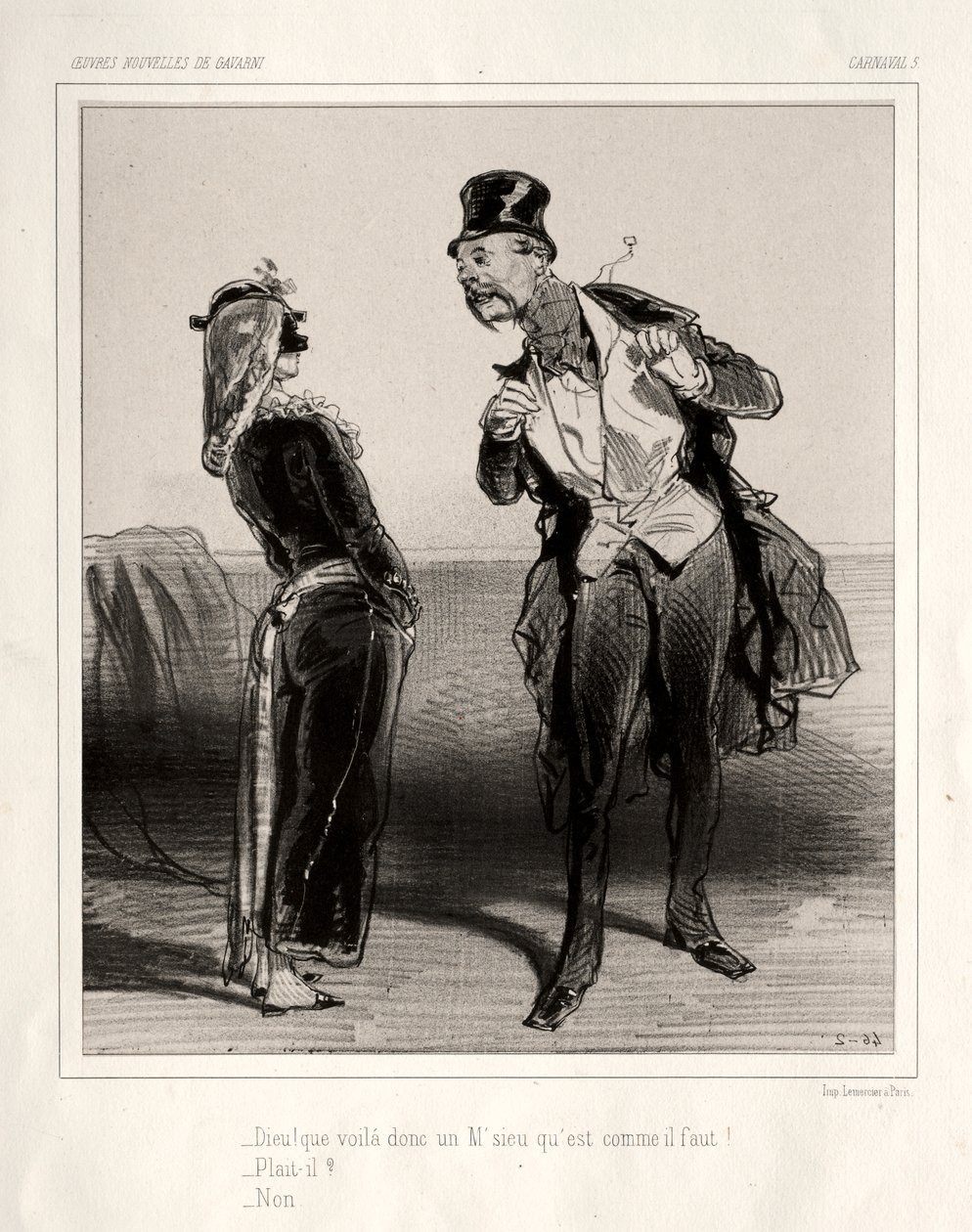 Karneval von Paul Gavarni