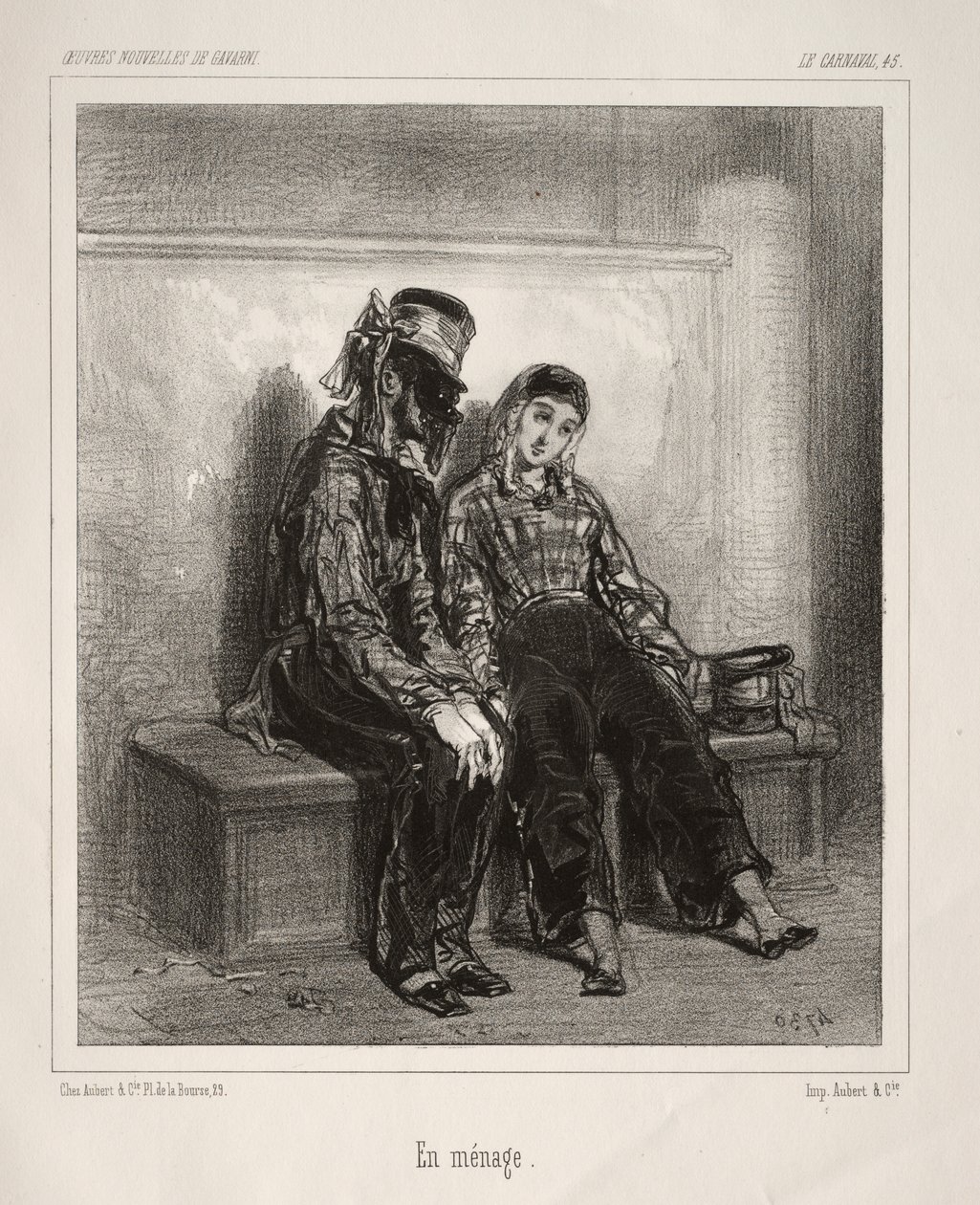 Karneval von Paul Gavarni