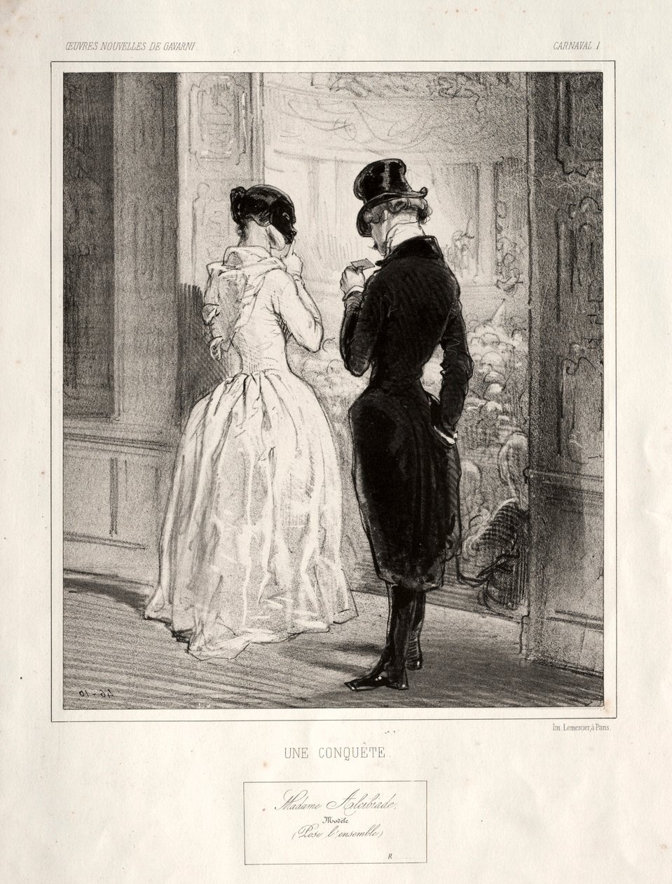 Karneval von Paul Gavarni