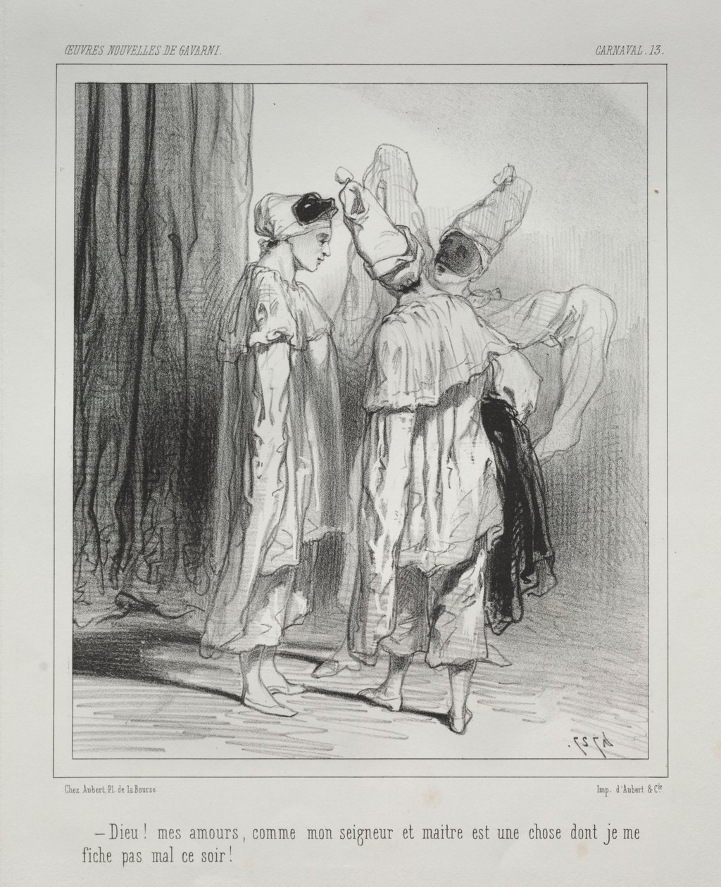 Karneval von Paul Gavarni