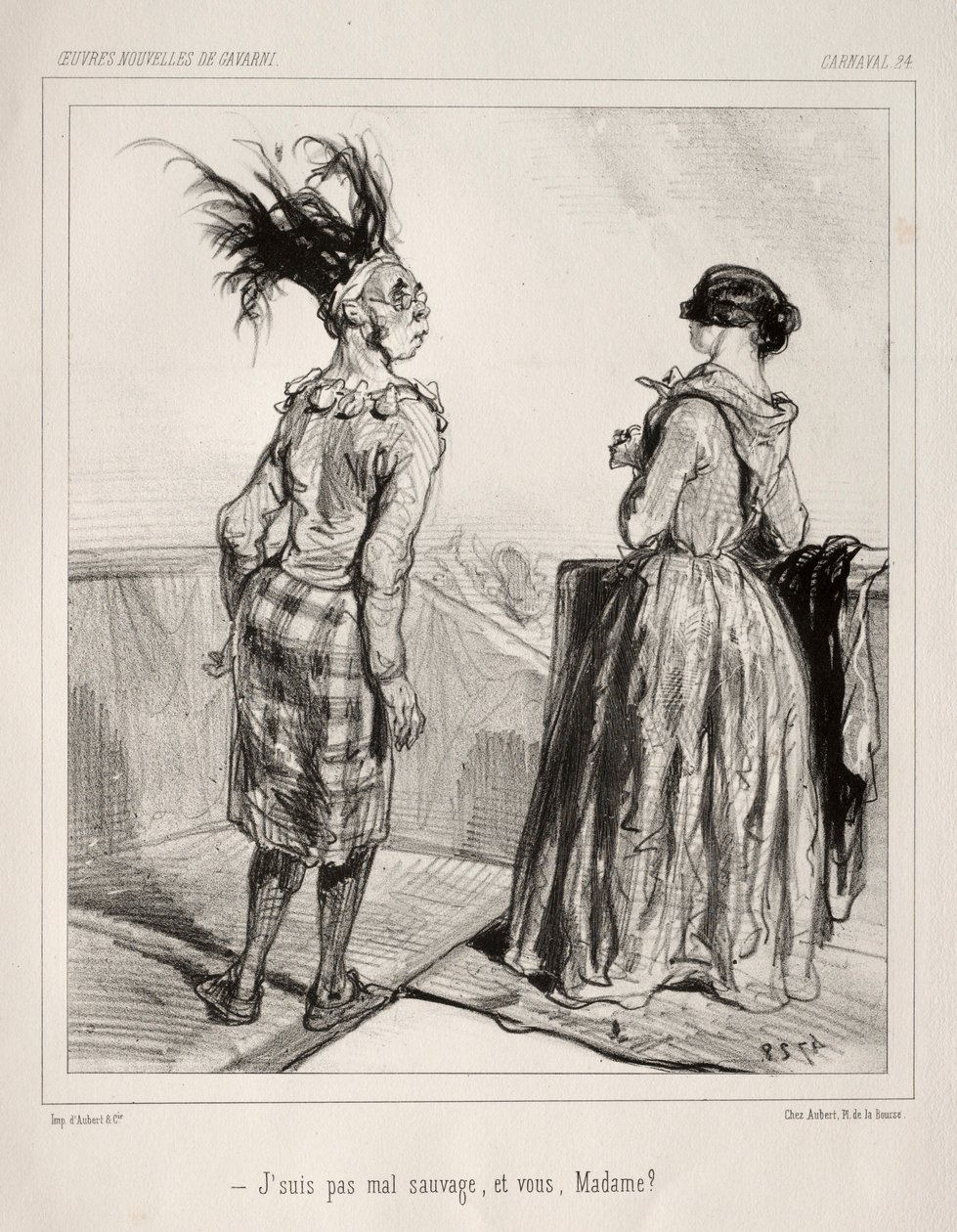 Karneval von Paul Gavarni