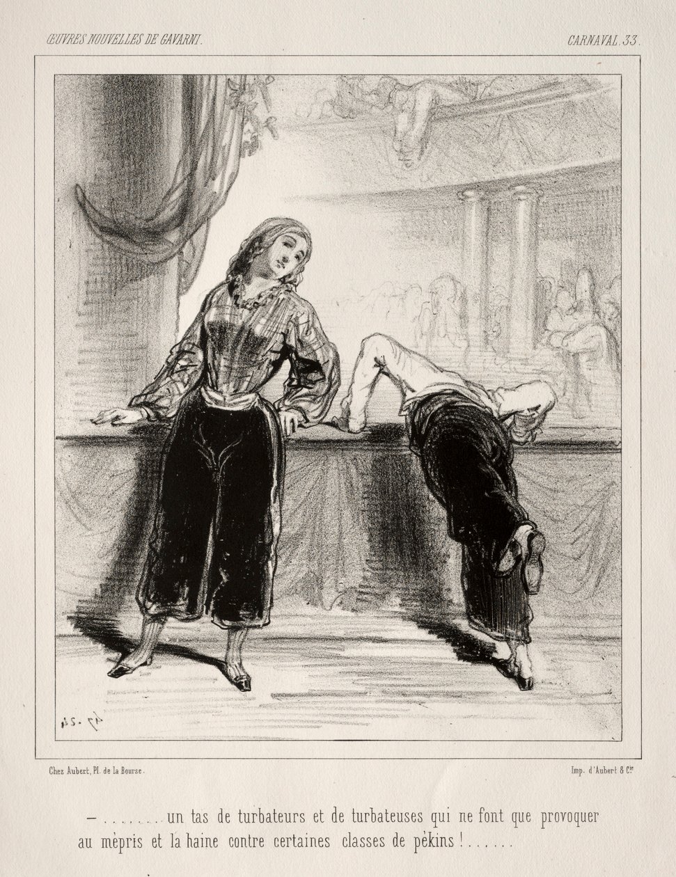 Karneval von Paul Gavarni