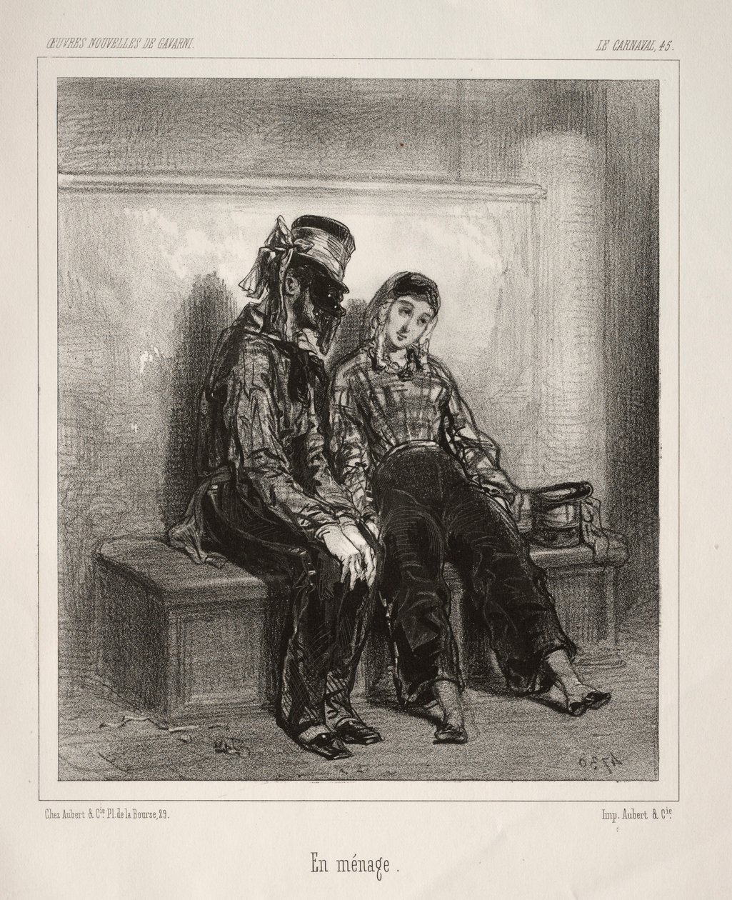 Karneval von Paul Gavarni