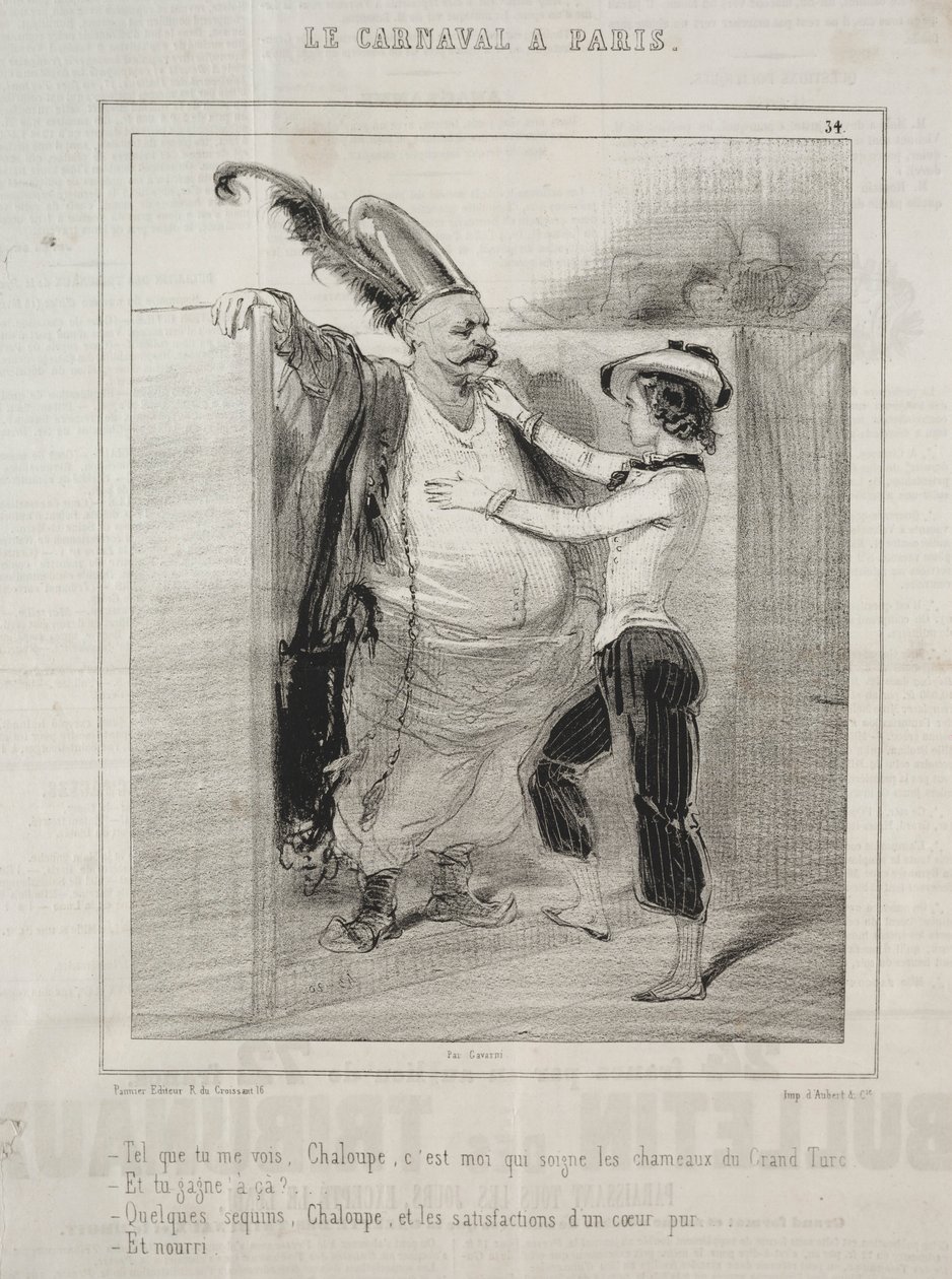 Karneval, 1841-1843 von Paul Gavarni