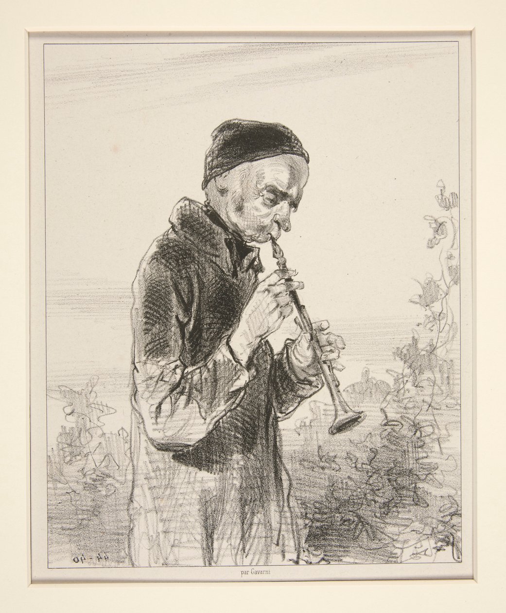 Klarinette von Paul Gavarni