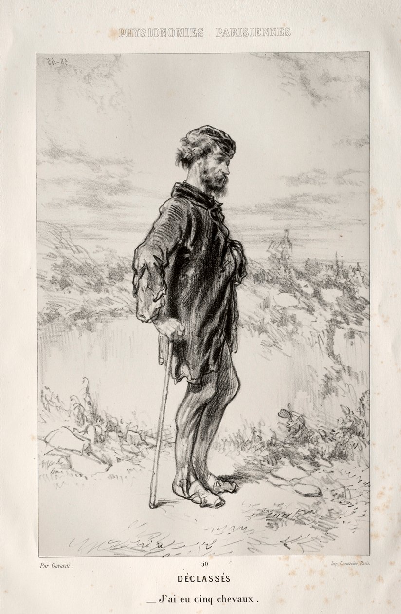 Deklassierte von Paul Gavarni