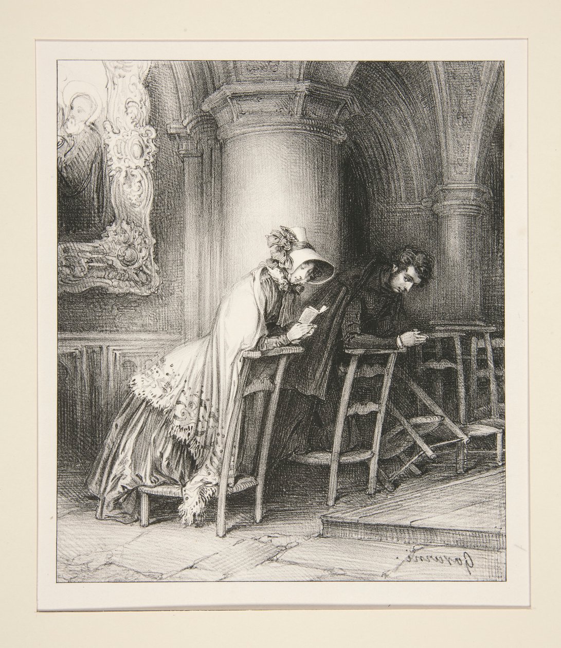 Modes Parisiennes von Paul Gavarni